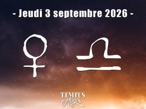 Vénus en Balance le 03/09/2026