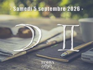 Lune en Gémeaux samedi 5 septembre 2026