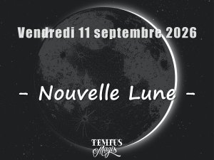 Nouvelle Lune - Vendredi 11 septembre 2026