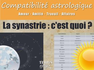 Synastrie : Comment analyser la compatibilité astrologique (amoureuse, amicale, …)