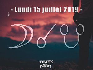 Conjonction Lune / Noeud lunaire Sud (15/07/2019)