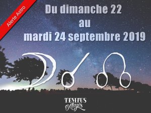 Conjonction Lune / Noeud lunaire Nord (22/09/2019)