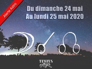 Conjonction Lune / Noeud lunaire Nord (24/05/2020)