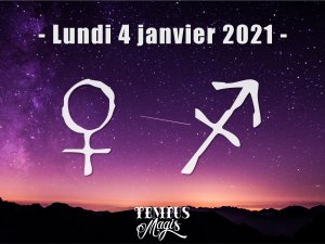 Vénus en Sagittaire (04/01/2021)