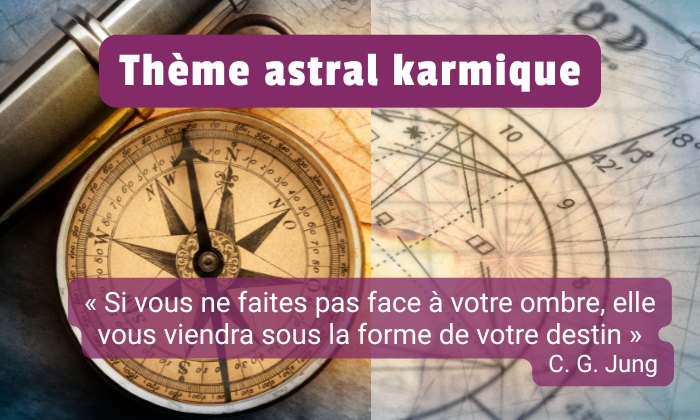Thème astral karmique
