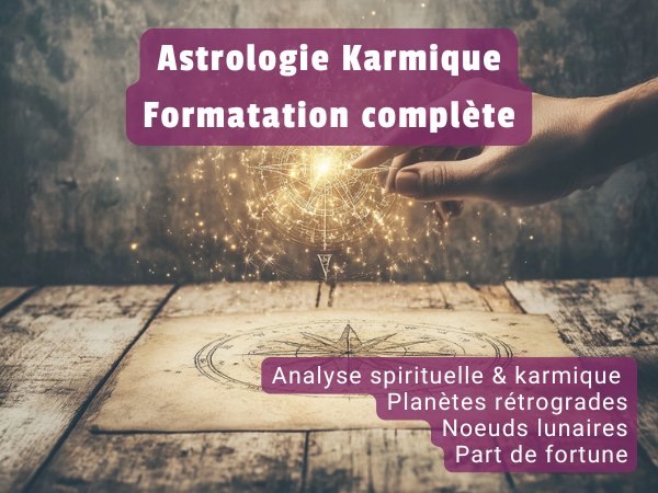 Formation d'astrologie karmique complète